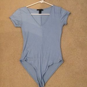 Light blue bodysuit